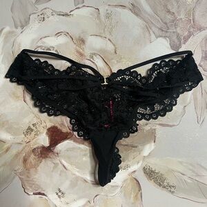 La senza Elegant Black Lace panties